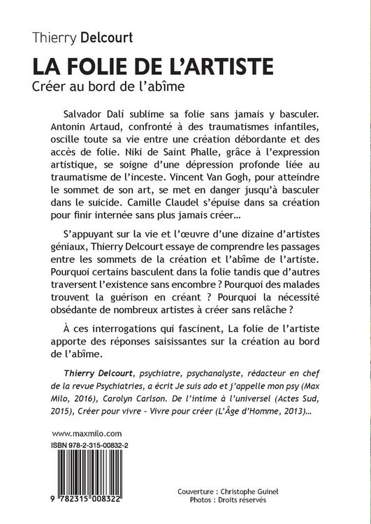 Produktbild: La folie de l'artiste