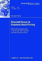 Produktbild: Selected Essays in Empirical Asset Pricing