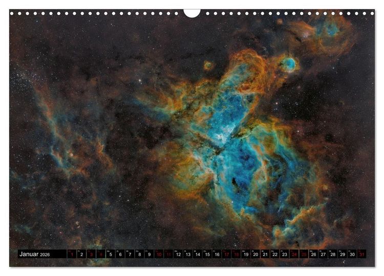 Produktbild: Deep-Sky Fotografie (Wandkalender 2026 DIN A3 quer), CALVENDO Monatskalender