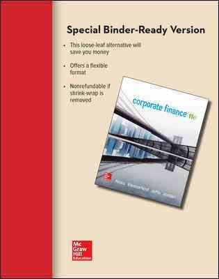 Produktbild: Loose Leaf For Corporate Finan