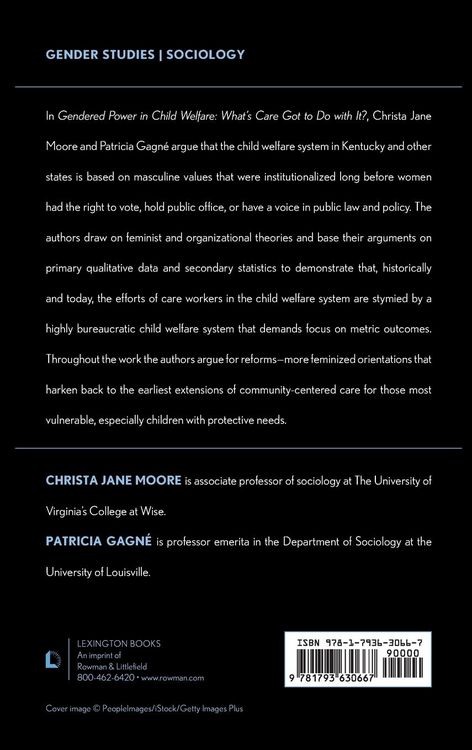 Produktbild: Gendered Power in Child Welfare