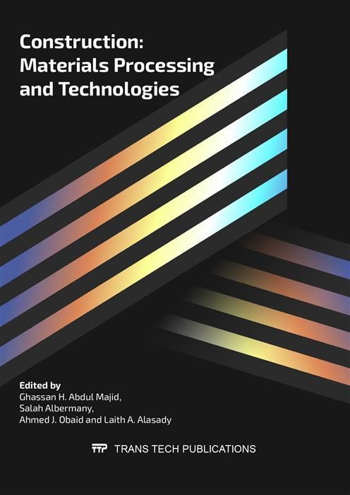 Produktbild: Construction: Materials Processing and Technologies