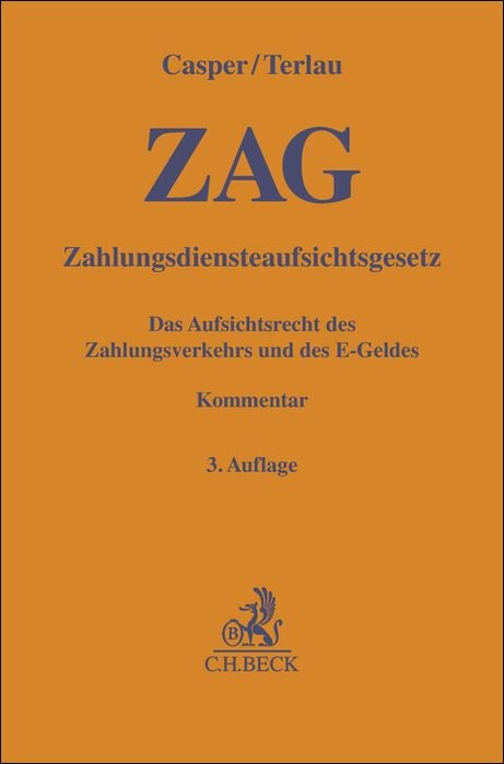 Produktbild: Zahlungsdiensteaufsichtsgesetz (ZAG)
