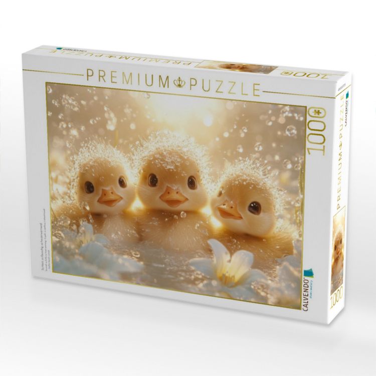Produktbild: CALVENDO Puzzle So klein, so flauschig, so herzerw&auml;rmend | 1000 Teile Lege-Gr&ouml;&szlig;e 64x48cm Foto-Puzzle f&uuml;r gl&uuml;ckliche Stunden
