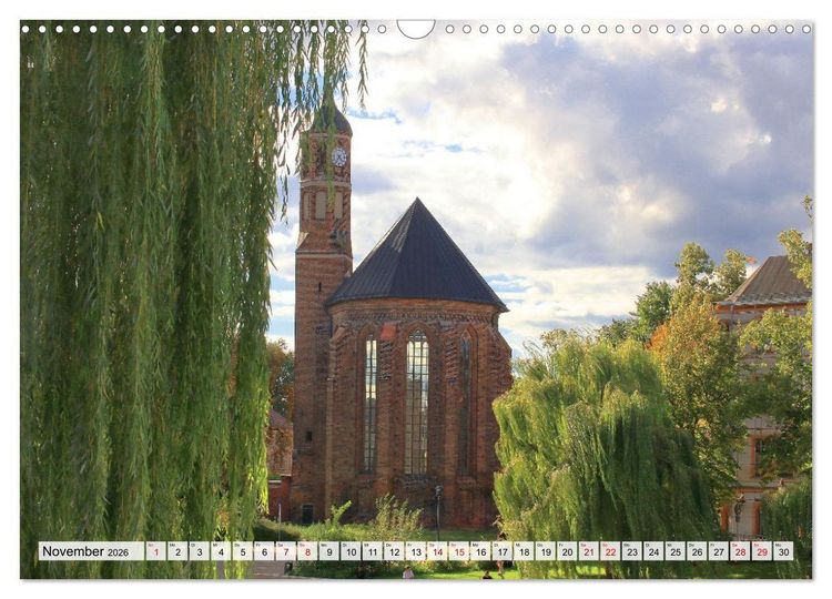 Produktbild: Brandenburg an der Havel - Ein Stadtspaziergang (Wandkalender 2026 DIN A3 quer), CALVENDO Monatskalender