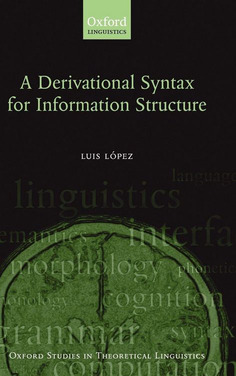 Produktbild: A Derivational Syntax for Information Structure