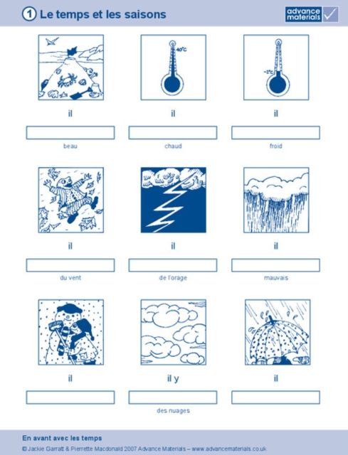 Produktbild: Garratt, J: En Avant Avec Les Temps Flashcards (31)