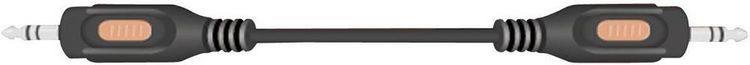 Produktbild: SpeaKa Professional SP-7870220 Klinke Audio Anschlusskabel [1x Klinkenstecker 3.5 mm - 1x Klinkenstecker 3.5 mm] 2.50 m Schwarz