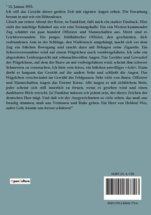 Produktbild: Reise zur deutschen Front