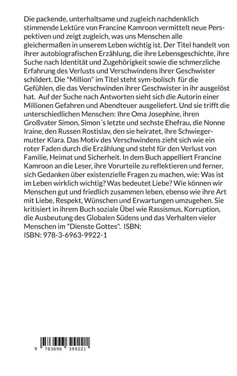 Produktbild: Sie gaben mir eine Million und verschwanden