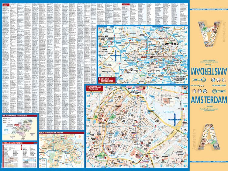 Produktbild: Amsterdam, Borch Map