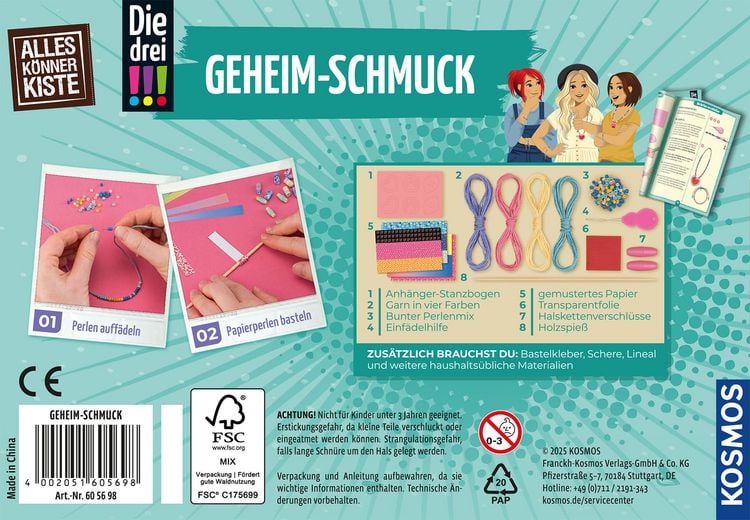 Produktbild: Die drei !!! Geheimschmuck