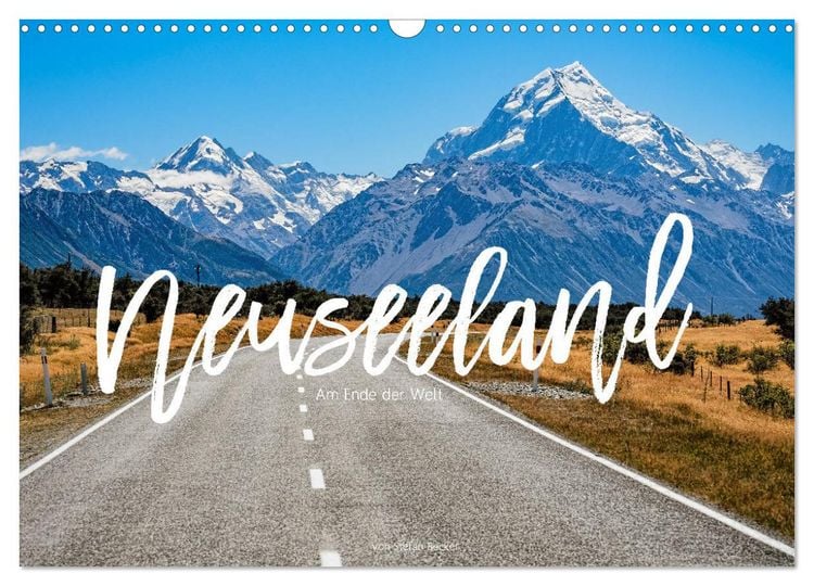 Produktbild: Neuseeland - Am Ende der Welt (Wandkalender 2026 DIN A3 quer), CALVENDO Monatskalender