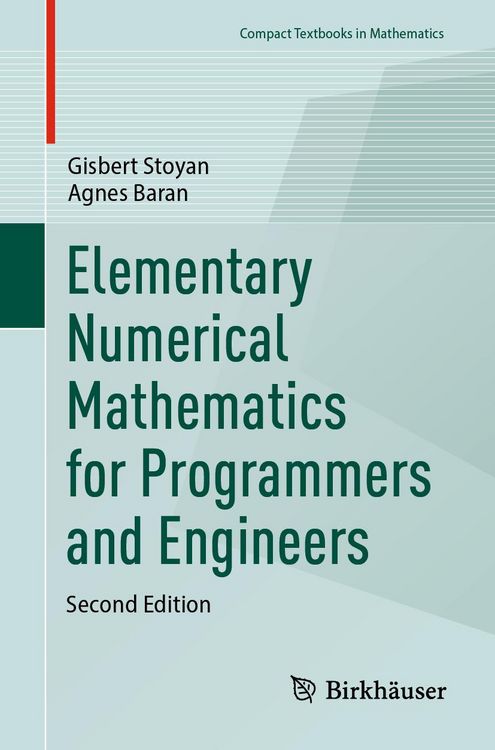 Produktbild: Elementary Numerical Mathematics for Programmers and Engineers