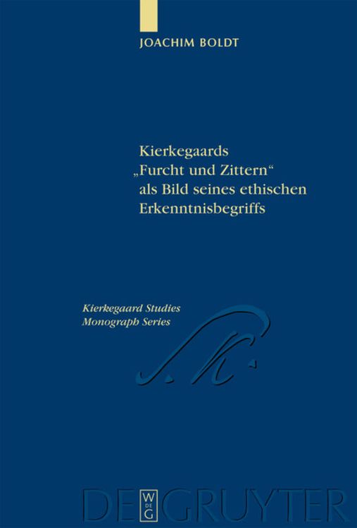 Produktbild: Kierkegaards "Furcht und Zittern" als Bild seines ethischen Erkenntnisbegriffs