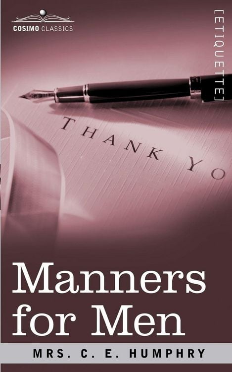 Produktbild: Manners for Men