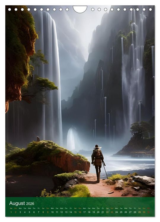 Produktbild: Epic Wanderings (Wall Calendar 2026 DIN A4 portrait), CALVENDO 12 Month Wall Calendar