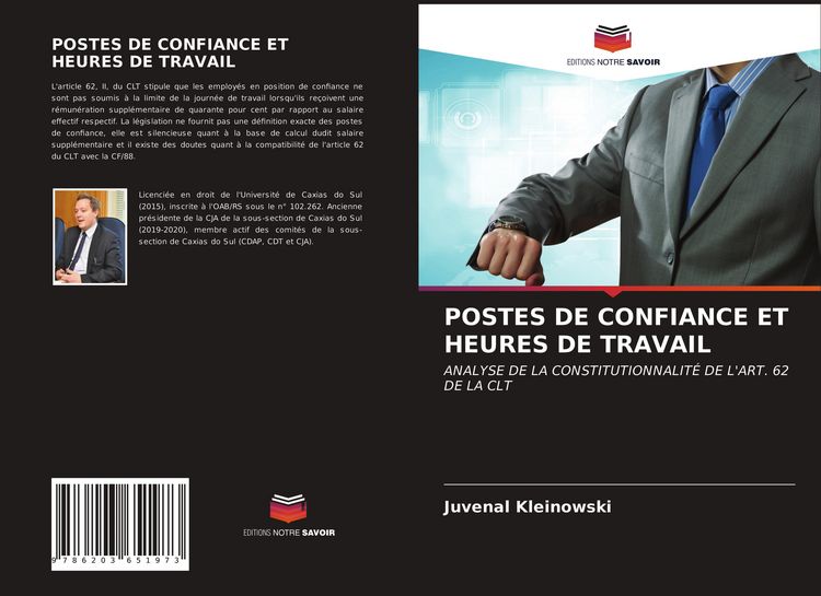 Produktbild: Postes De Confiance Et Heures De Travail