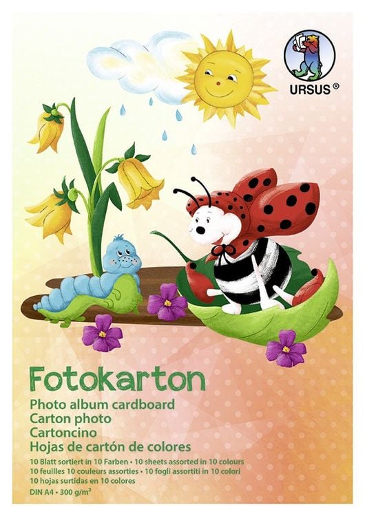 Produktbild: Fotokarton-Block, DIN A4