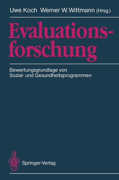 Produktbild: Evaluationsforschung