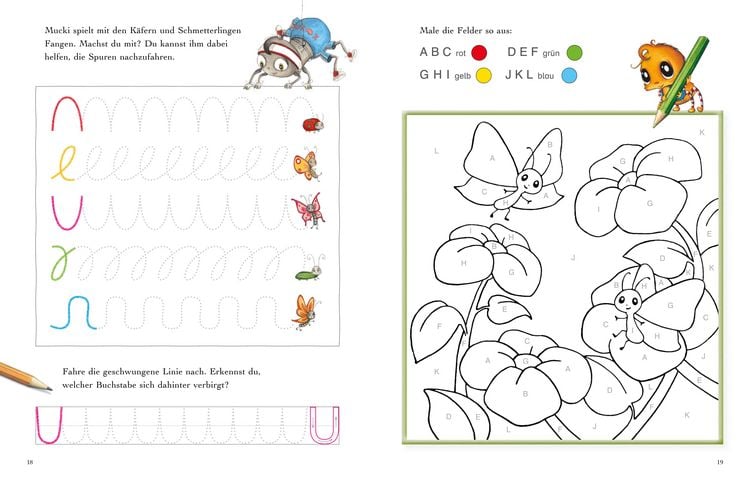 Produktbild: Die kleine Spinne Widerlich - Mein gro&szlig;es buntes Vorschulbuch