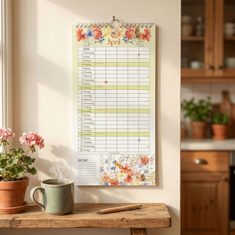 Produktbild: Naturzauber Familienplaner 2027
