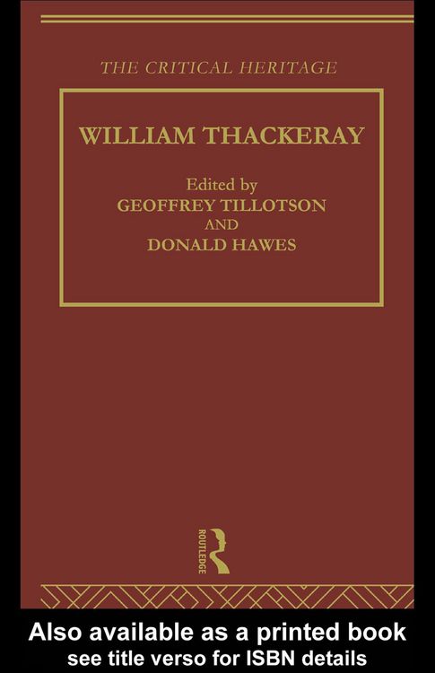 Produktbild: William Thackeray