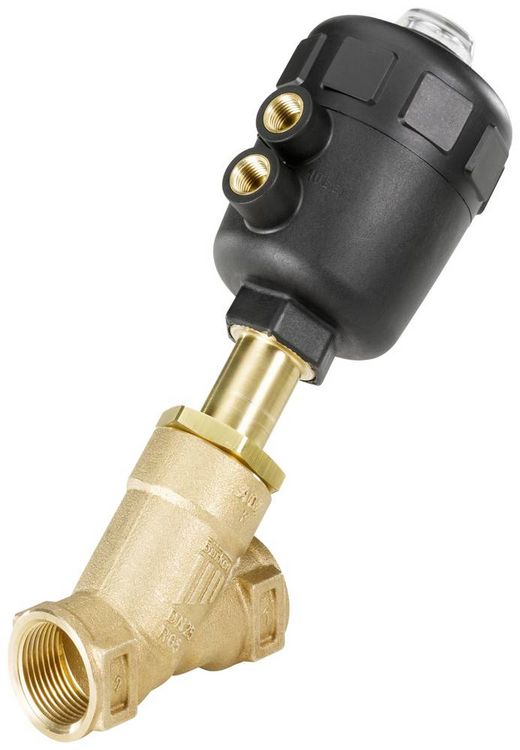 Produktbild: B&uuml;rkert Luftgesteuertes Ventil 178608 2000 Geh&auml;usematerial Rotguss Dichtungsmaterial PTFE 1 St.