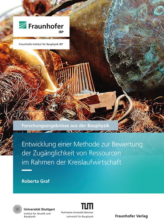 Produktbild: Entwicklung einer Methode zur Bewertung der Zug&auml;nglichkeit von Ressourcen im Rahmen der Kreislaufwirtschaft
