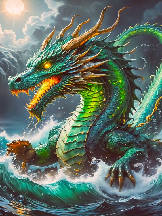 Produktbild: CALVENDO Puzzle Ryujin, der Drachengott des Meeres | 1000 Teile Lege-Gr&ouml;&szlig;e 64x48cm Foto-Puzzle f&uuml;r gl&uuml;ckliche Stunden