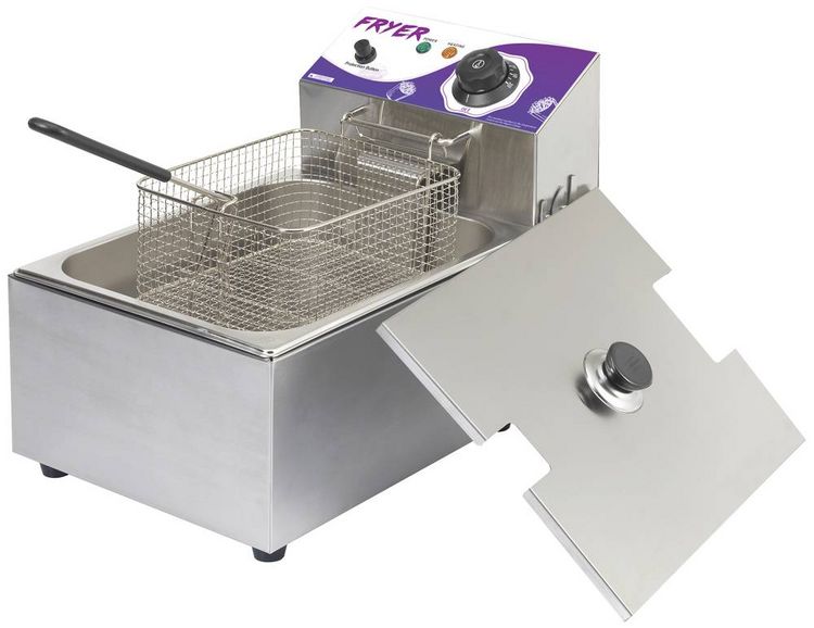 Produktbild: 6l Fritteuse 6l Kontrollleuchte Edelstahl
