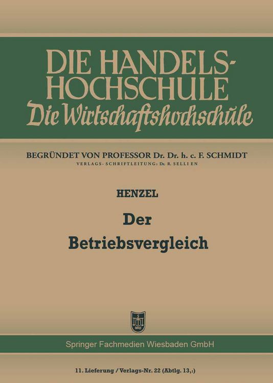 Produktbild: Der Betriebsvergleich