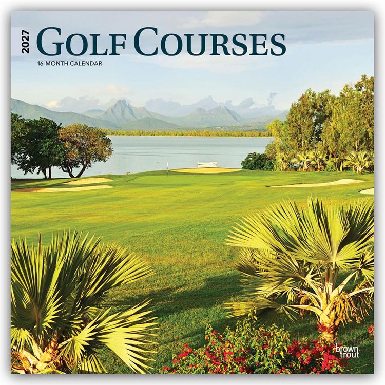 Produktbild: Golf Courses &ndash; Golfpl&auml;tze 2027 &ndash; 16-Monatskalender