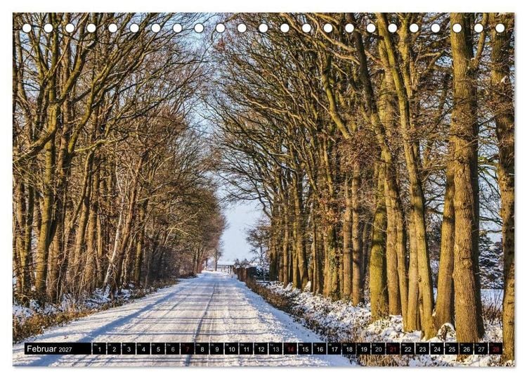 Produktbild: Malerischer Niederrhein (Tischkalender 2027 DIN A5 quer), CALVENDO Monatskalender
