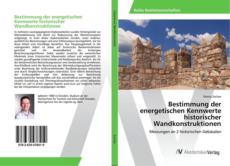 Produktbild: Bestimmung der energetischen Kennwerte historischer Wandkonstruktionen