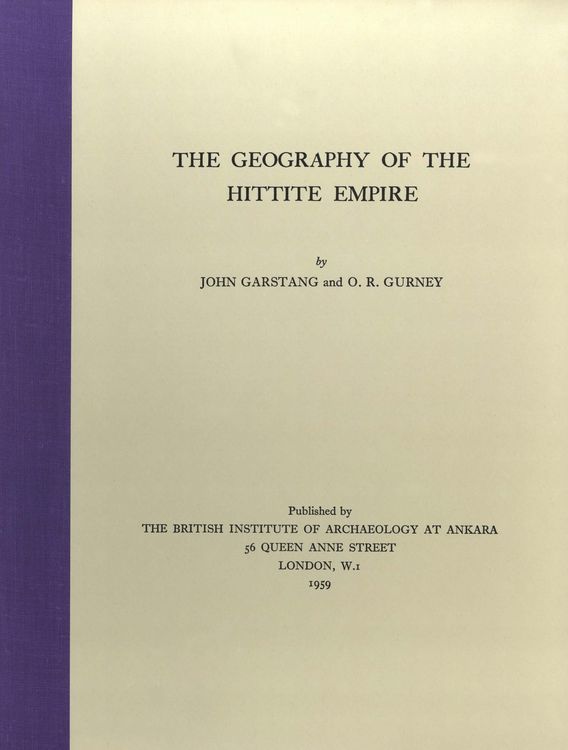 Produktbild: Geography of the Hittite Empire