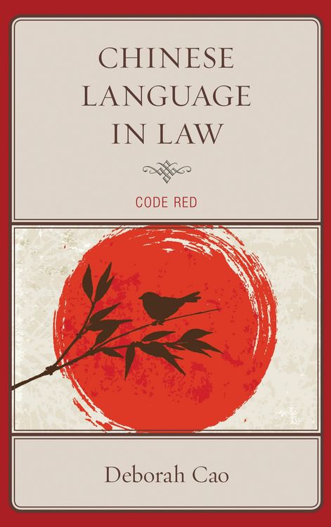 Produktbild: Chinese Language in Law