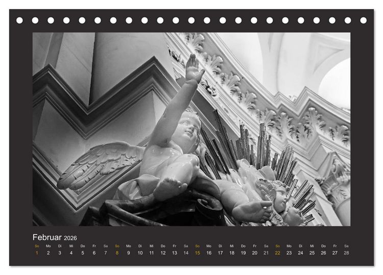 Produktbild: Dresdens stille Gesten (Tischkalender 2026 DIN A5 quer), CALVENDO Monatskalender