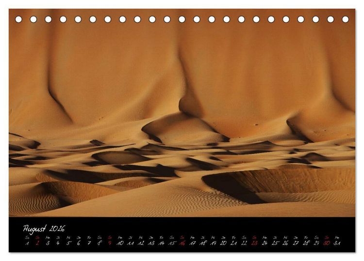 Produktbild: Farben der W&uuml;ste (Tischkalender 2026 DIN A5 quer), CALVENDO Monatskalender