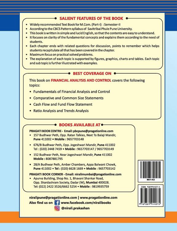 Produktbild: Financial Analysis and Control