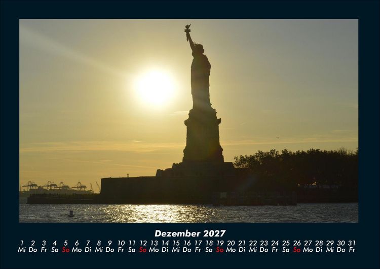 Produktbild: New York 2027 Fotokalender DIN A4