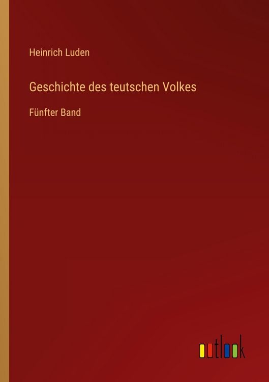 Produktbild: Geschichte des teutschen Volkes