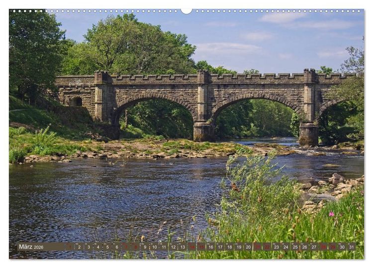 Produktbild: Yorkshire Dales, eine Landschaft zum Tr&auml;umen (hochwertiger Premium Wandkalender 2026 DIN A2 quer), Kunstdruck in Hochglanz