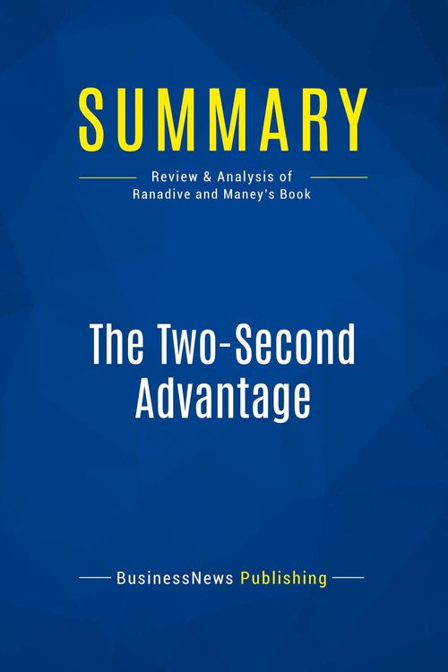 Produktbild: Summary: The Two-Second Advantage