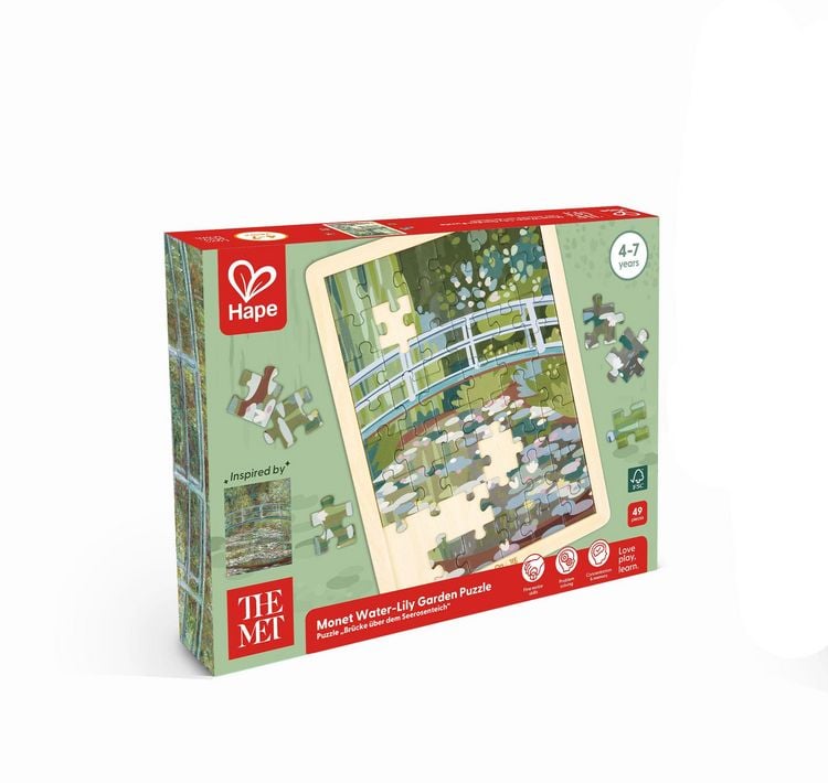 Produktbild: The Met: Puzzle "Br&uuml;cke &uuml;ber dem Seerosenteich" - 48 Teile