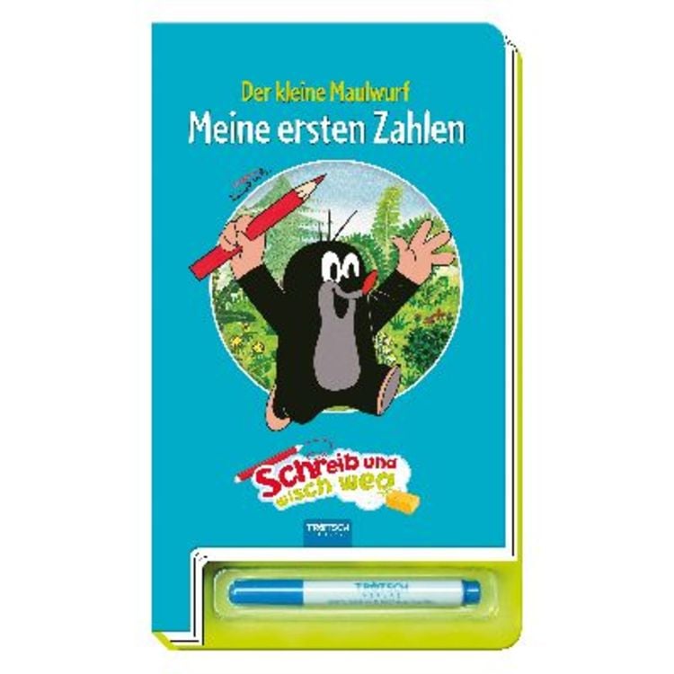 Bild vom Artikel Schreib und wisch weg "Der kleine Maulwurf". Zahlen vom Autor Trötsch verlag GmbH & Co. KG