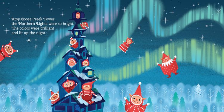 Produktbild: 12 Little Elves Visit Alaska