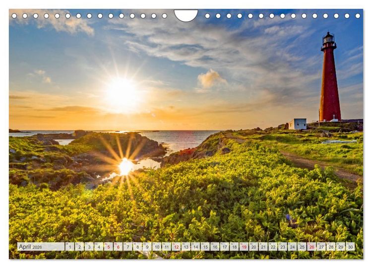 Produktbild: Vom Nordkap zum S&uuml;dkap (Wandkalender 2026 DIN A4 quer), CALVENDO Monatskalender