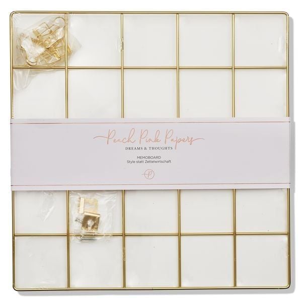 Produktbild: MemoBoard Metall + Clips