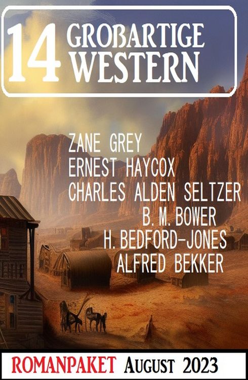 Produktbild: 14 Gro&szlig;artige Western August 2023